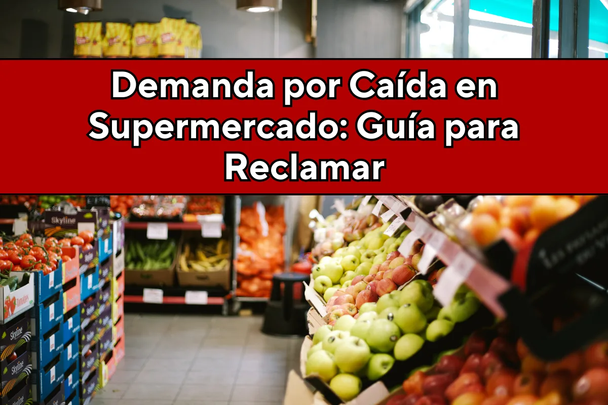 Demanda por Caída en Supermercado Guía para Reclamar