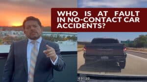 no-contact car accidents